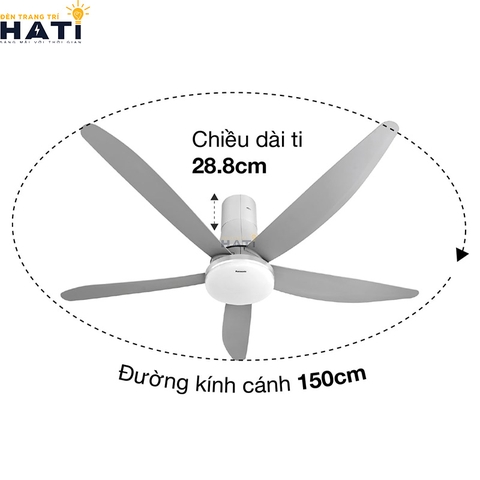 Quạt trần Panasonic  F-60UFN