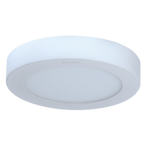 Đèn ốp nổi Duhal tròn vỏ trắng 4000k