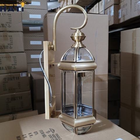 Đèn tường đồng ngoài trời Xavier - VDNT19