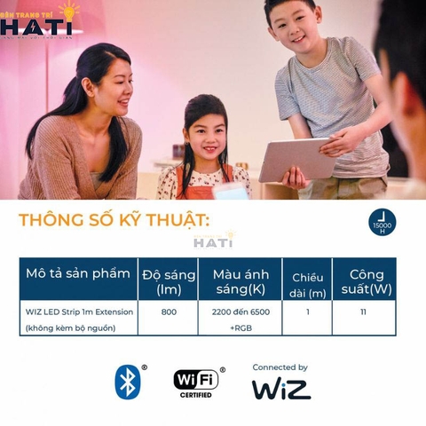 WiZ LED Strip 1m Extension* (Không kèm bộ nguồn)