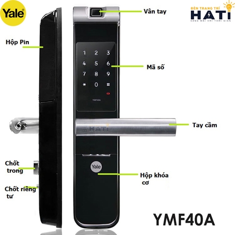 Khóa vân tay Yale YMF40A