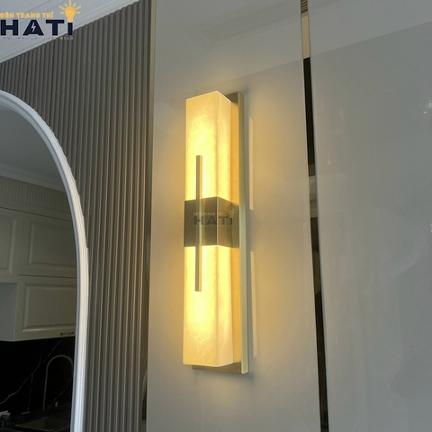Đèn tường đồng đá cao cấp Laelia