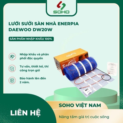 Lưới sưởi sàn nhà Enerpia Daewoo DW20W