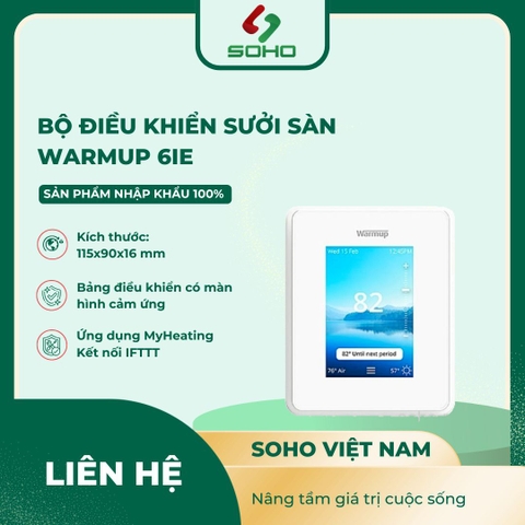 Bộ Điều Khiển Sưởi Sàn Warmup 6iE