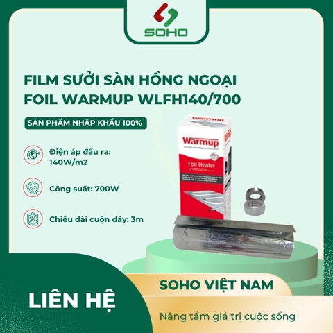 Film Sưởi Sàn Hồng Ngoại Foil Warmup WLFH140/700