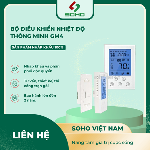 Bộ điều khiển nhiệt độ thông minh GM4