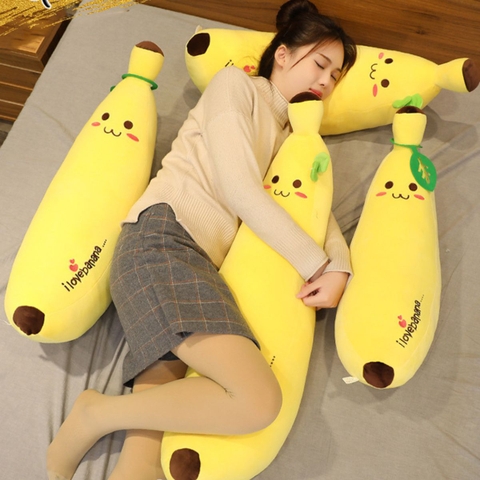 Gối ôm trái chuối nhồi bông