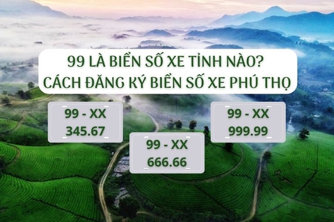 99 là biển số xe tỉnh nào? Cách đăng ký biển số xe Bắc Ninh