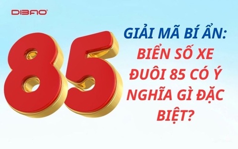 Giải mã bí ẩn: Biển số xe đuôi 85 có ý nghĩa gì đặc biệt?