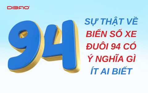 Sự thật về biển số xe đuôi 94 có ý nghĩa gì ít ai biết