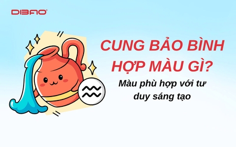 Cung Bảo Bình hợp màu gì? Màu phù hợp với tư duy sáng tạo