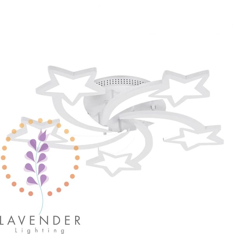 DM060_5 - Đèn LED mâm DIMMER thông minh 5 ngôi sao