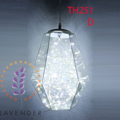 Đèn thả thủy tinh Bóng đèn sao