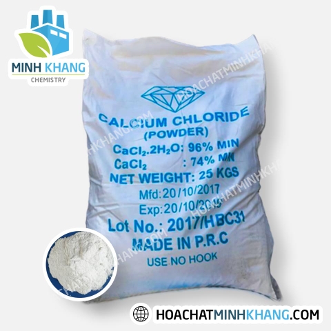 Canxi Chlorua  - Calcium Chloride - CaCl2 2H2O