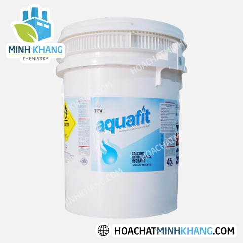 Chlorine Aquafit 70% Thùng Cao - Chlorine 70% - Chlorine Ấn Độ