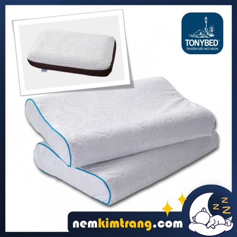 Gối Memory Foam Tonybed - CHÍNH HÃNG, CAO CẤP
