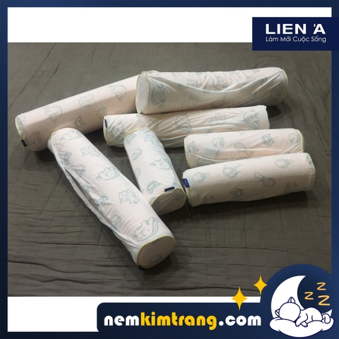 VỎ gối ôm cao su em bé Bolster Liên Á - CHÔNG TRƯỢT, DỄ NGỦ