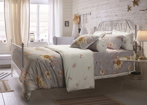 Ga (Drap) Nệm Peony Everon Mẫu 1827 - CHÍNH HÃNG, CAO CẤP