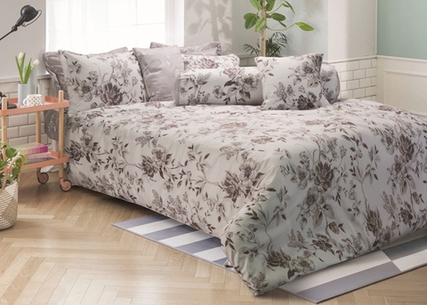 Ga (Drap) Nệm Solenza  Everon Mẫu 1832 - CHÍNH HÃNG, CAO CẤP