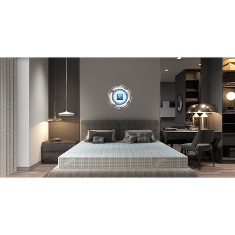 Nệm cao su thiên nhiên massage Kim Cương - CHÍNH HÃNG, BẢO HÀNH 12 NĂM