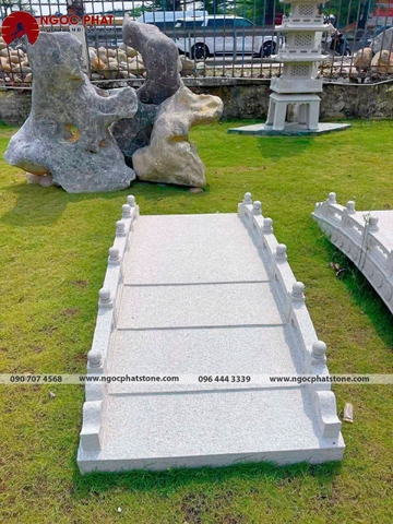 CẦU ĐÁ GRANITE TỰ NHIÊN NGUYÊN KHỐI