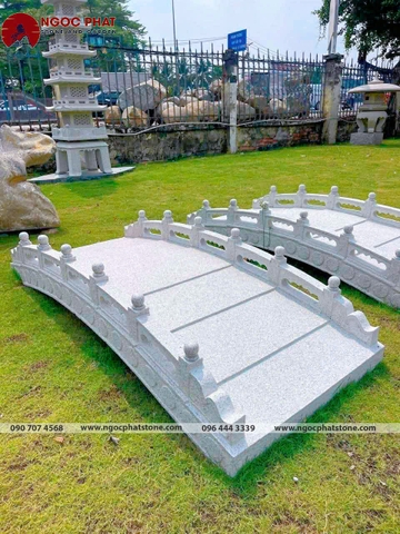 CẦU ĐÁ GRANITE TỰ NHIÊN NGUYÊN KHỐI