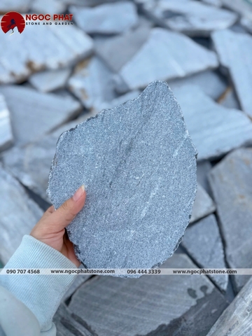 ĐÁ RỐI ĐEN SỌC DƯA TỰ NHIÊN