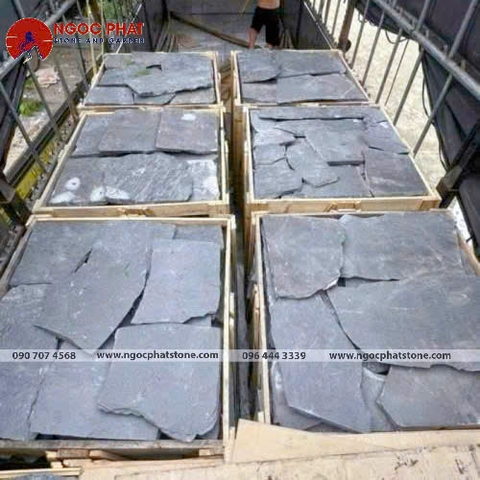 ĐÁ RỐI XANH ĐEN TỰ NHIÊN