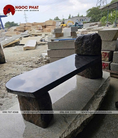 GHẾ ĐÁ BAZAN TỰ NHIÊN NGUYÊN KHỐI