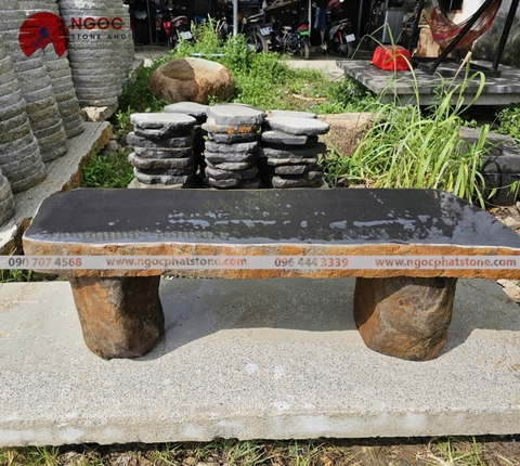 GHẾ ĐÁ BAZAN TỰ NHIÊN NGUYÊN KHỐI