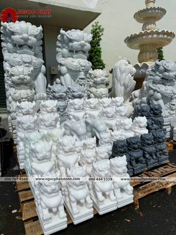 TƯỢNG KỲ LÂN BẰNG ĐÁ