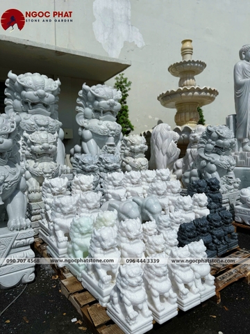 TƯỢNG KỲ LÂN BẰNG ĐÁ