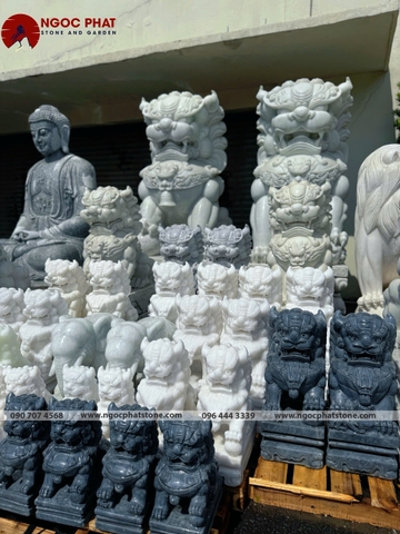 TƯỢNG KỲ LÂN BẰNG ĐÁ