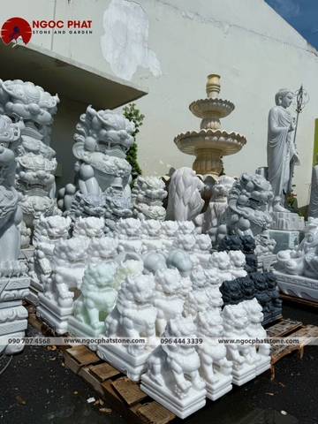 TƯỢNG KỲ LÂN BẰNG ĐÁ