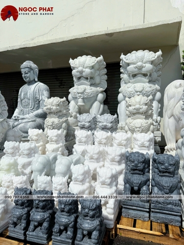 TƯỢNG KỲ LÂN BẰNG ĐÁ