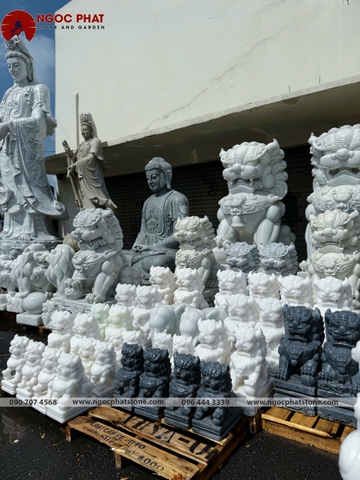 TƯỢNG KỲ LÂN BẰNG ĐÁ