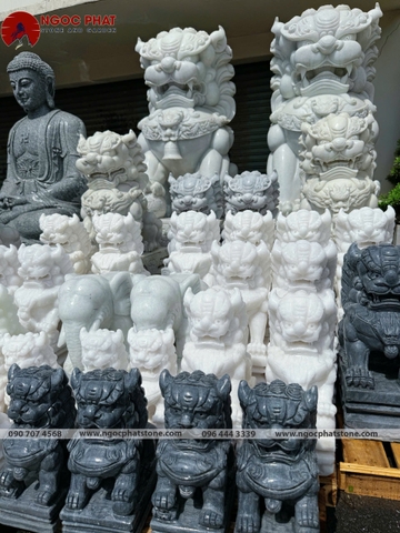 TƯỢNG KỲ LÂN BẰNG ĐÁ