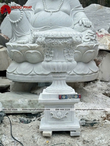 CHẬU HOA ĐÁ CỔ ĐIỂN NGUYÊN KHỐI