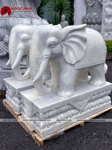 TƯỢNG VOI ĐÁ