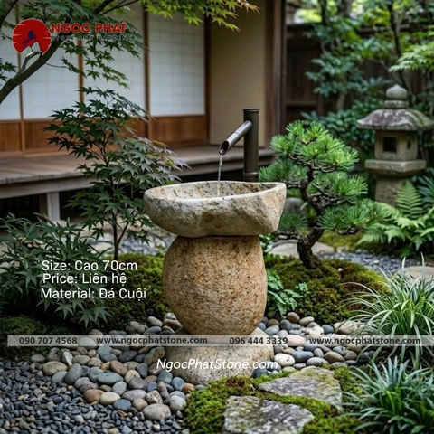 CHẬU ĐÁ LAVABO ĐÁ CUỘI