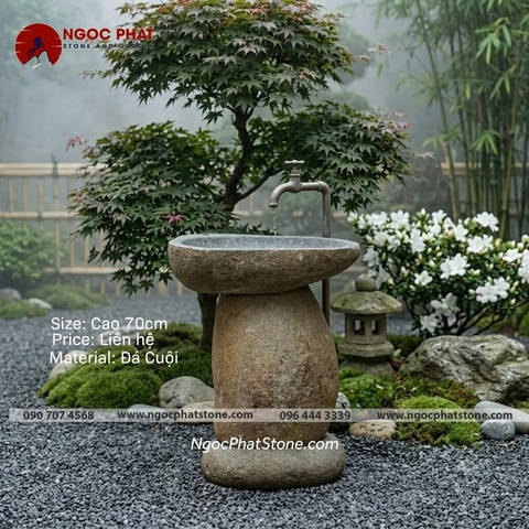CHẬU ĐÁ LAVABO ĐÁ CUỘI