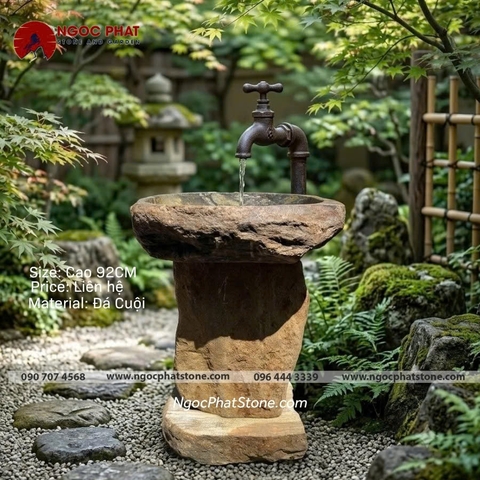 CHẬU ĐÁ LAVABO ĐÁ CUỘI