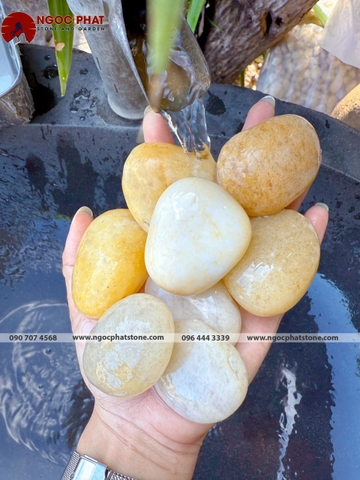 SỎI THẠCH ANH TRẮNG TỰ NHIÊN