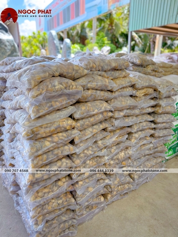 SỎI THẠCH ANH TRẮNG TỰ NHIÊN