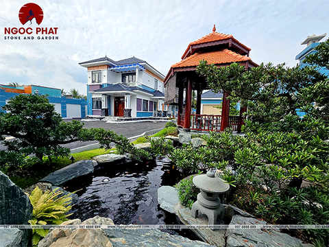 THI CÔNG DỰ ÁN SÂN VƯỜN NHẬT TIỀN GIANG