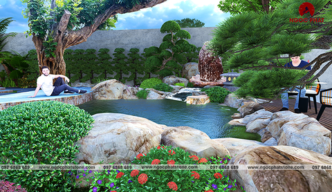 Thiết kế và thi công cảnh quan sân vườn Villa tại TPHCM