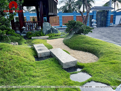 THI CÔNG DỰ ÁN SÂN VƯỜN NHẬT TIỀN GIANG