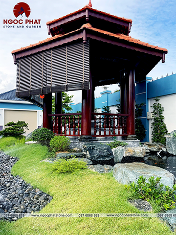 THI CÔNG DỰ ÁN SÂN VƯỜN NHẬT TIỀN GIANG