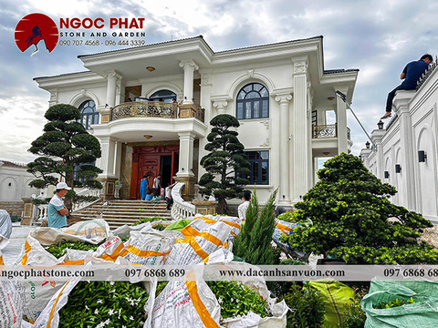 THI CÔNG DỰ ÁN SÂN VƯỜN BIỆT THỰ TÂY NINH