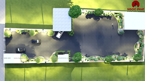 DỰ ÁN THIẾT KẾ VÀ THI CÔNG SÂN VƯỜN